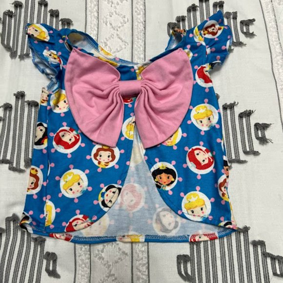 Boutique Disney Princess Two Piece Top and Bummie Set - Picture 5 of 5